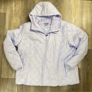 Columbia Women’s Copper Crest II Hooded Lavender Jacket-size 3X *NEW w/o tags*